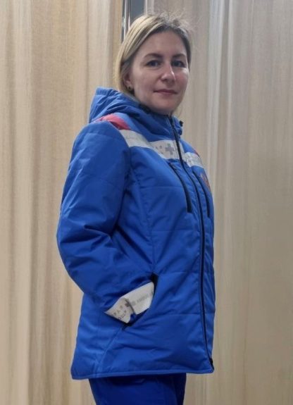 Куртка женская зимняя МСК  Для врачей скорой помощи Купить на сайте Форма Защиты